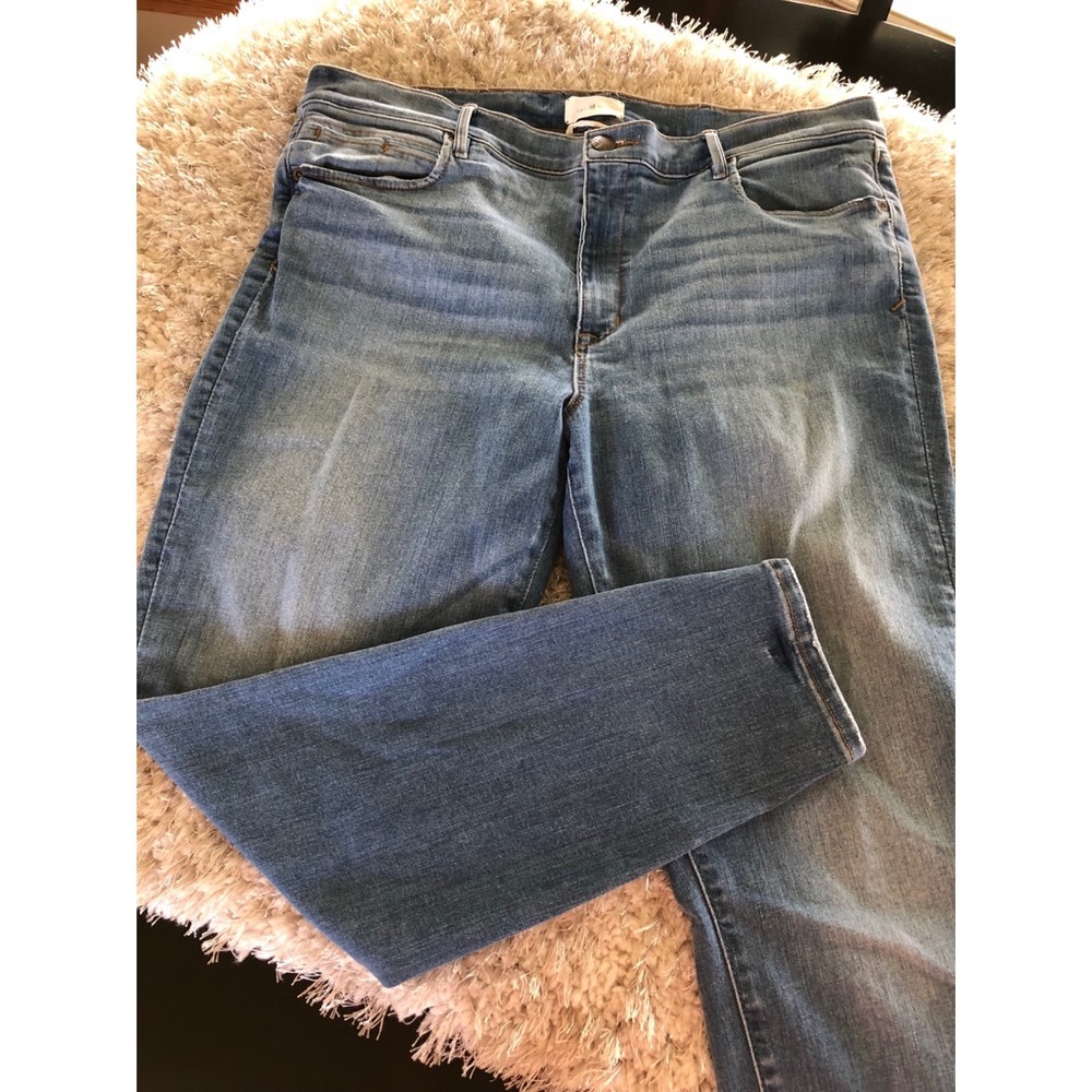 Lou & Grey Downright Skinny Ankle Jeans Size 33